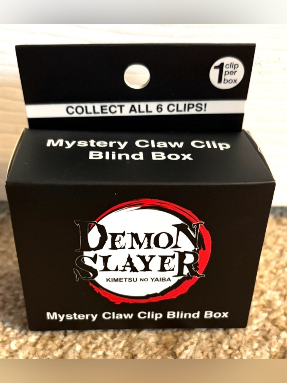 Demon Slayer Mystery Claw Clip Blind Box New